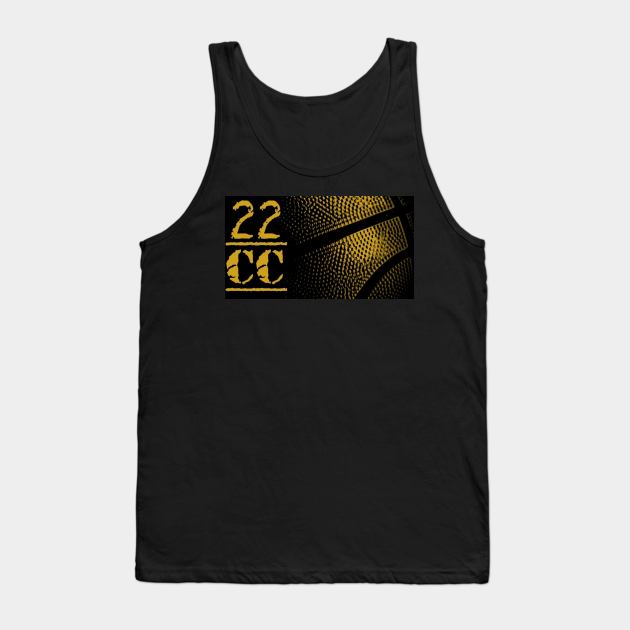 22 CC, Caitlin Clark Tank Top by Kenen's Designs